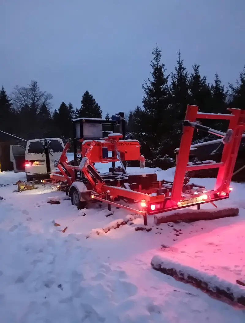 Wirex mobiilne saeraam talvisel tööplatsil